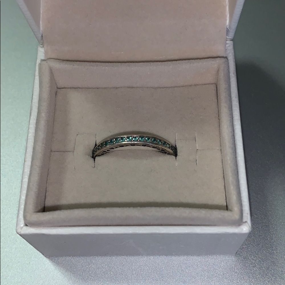 Disney Parks Pandora Sparkle & Hearts Ring